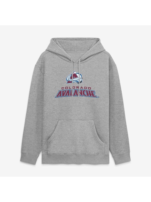 Men's Fanatics Heather Gray Colorado Avalanche Home Fleece Hoodie