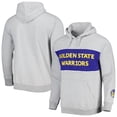 thumbnail image 1 of Men's Fanatics Heather Gray Golden State Warriors Wordmark French Terry Pullover Hoodie, 1 of 3