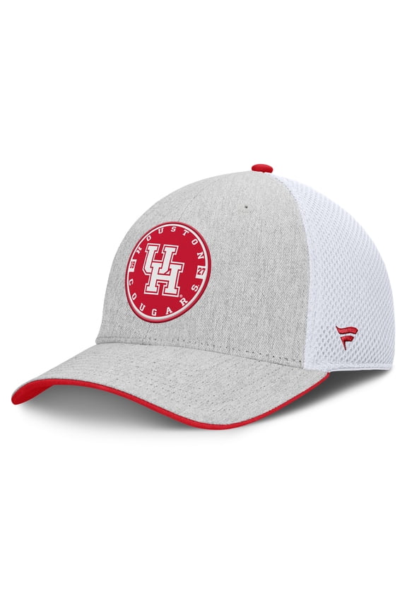 Men's Fanatics Heather Gray Houston Cougars Trigger Flex Hat