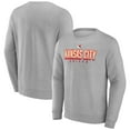 thumbnail image 1 of Men's Fanatics Heather Gray Kansas City Chiefs Bold Move Pullover Sweatshirt, 1 of 3