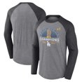 Men's Fanatics Heather Gray Los Angeles Dodgers 2024 World Series