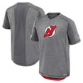thumbnail image 1 of Men's Fanatics Heather Gray New Jersey Devils Authentic Pro Rink Performance T-Shirt, 1 of 3
