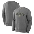 thumbnail image 1 of Men's Fanatics  Heather Gray New Orleans Saints Loop Terry Pullover Sweatshirt, 1 of 3
