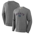 thumbnail image 1 of Men's Fanatics  Heather Gray New York Giants Loop Terry Pullover Sweatshirt, 1 of 7