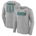 thumbnail image 1 of Men's Fanatics  Heather Gray Philadelphia Eagles Super Bowl LIX Roster Long Sleeve T-Shirt, 1 of 3