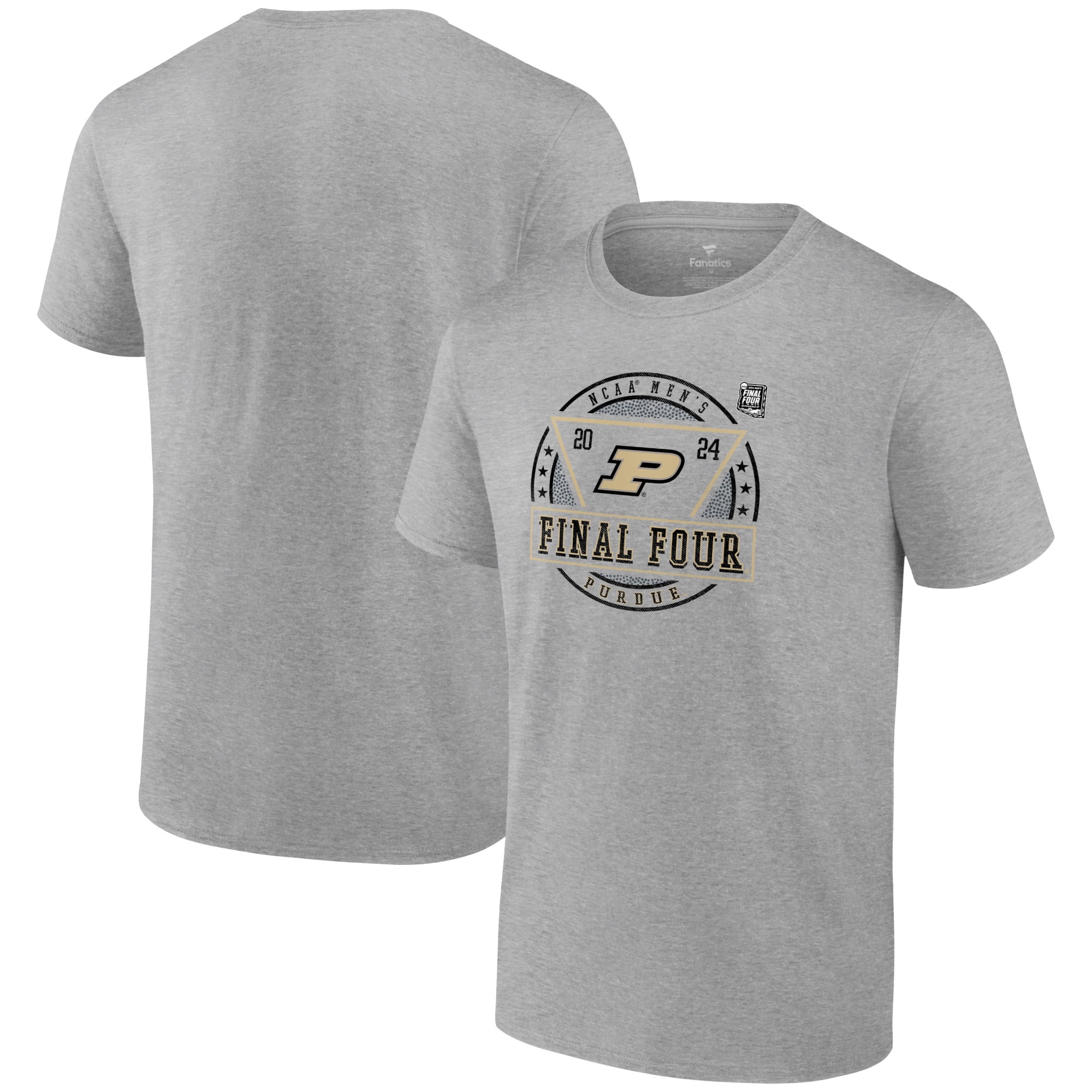 Men's Fanatics Heather Gray Purdue Boilermakers 2024 NCAA Men's ...