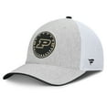 thumbnail image 1 of Men's Fanatics  Heather Gray Purdue Boilermakers Trigger Flex Hat, 1 of 5