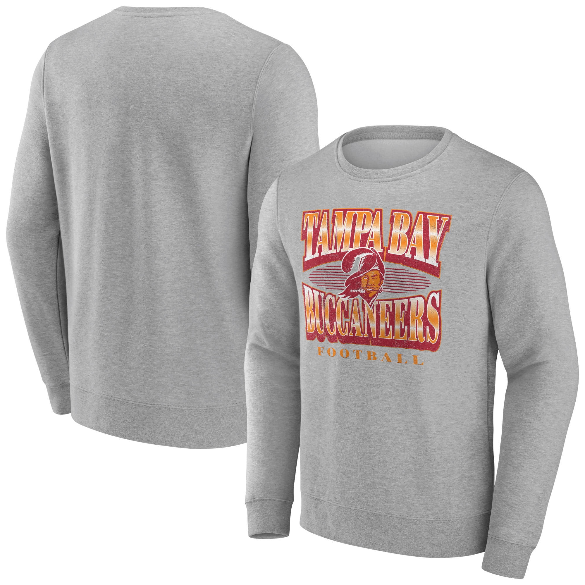 Men's Fanatics Heather Gray Tampa Bay Buccaneers Chance Throwback