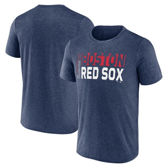 Men's Fanatics  Heather Navy Boston Red Sox Fundamentals Shoot For The Sky T-Shirt
