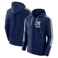 thumbnail image 1 of Men's Fanatics Heather Navy New York Yankees Gains Fleece Full-Zip Hoodie, 1 of 3