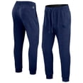 thumbnail image 1 of Men's Fanatics Heather Navy Washington Capitals Authentic Pro Road Jogger Sweatpants, 1 of 3
