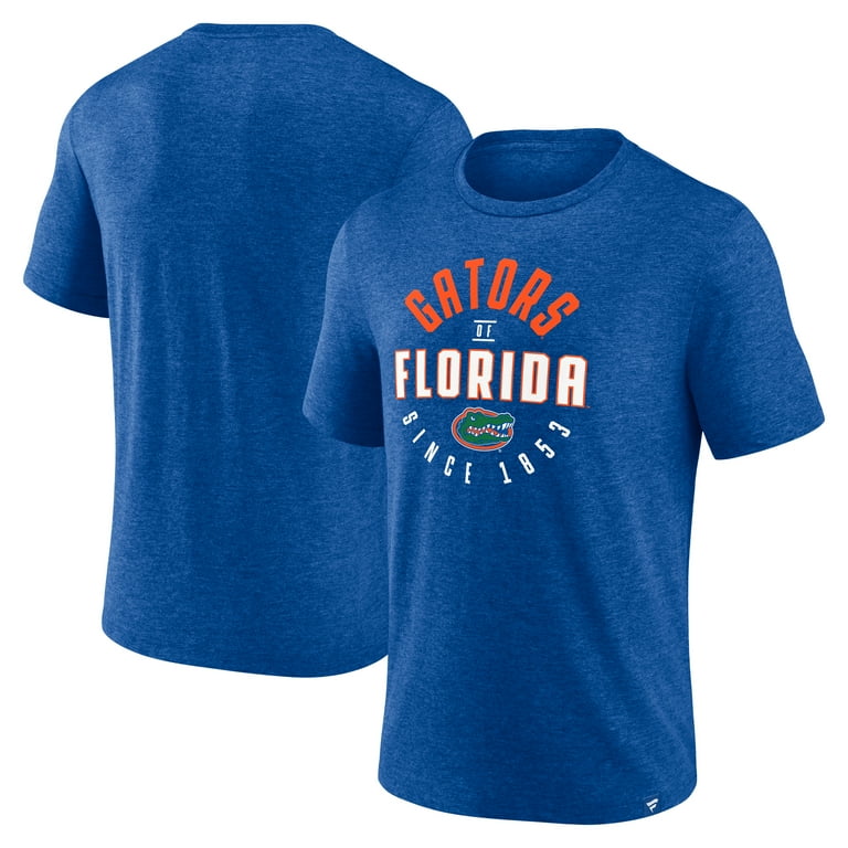 Men's Fanatics Heather Royal Florida Gators Weighted Circle Stack