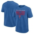 thumbnail image 1 of Men's Fanatics Heather Royal Philadelphia Phillies Top Notch T-Shirt, 1 of 3