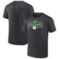 thumbnail image 1 of Men's Fanatics Heathered Charcoal Oakland Athletics Engage T-Shirt, 1 of 3