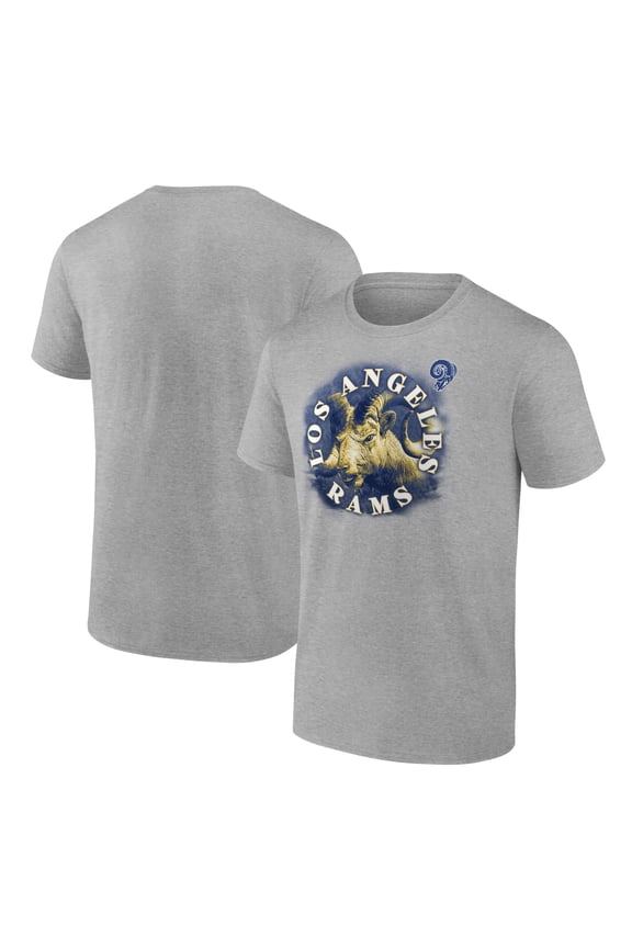 Men's Fanatics Heathered Gray Los Angeles Rams Big & Tall Sporting Chance T-Shirt