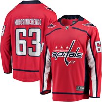 Men's Fanatics Ivan Miroshnichenko Red Washington Capitals Breakaway Jersey