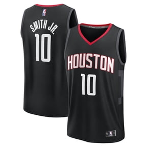 Men's Fanatics Jabari Smith Jr. Black Houston Rockets Fast Break Replica Player Jersey - Statement Edition