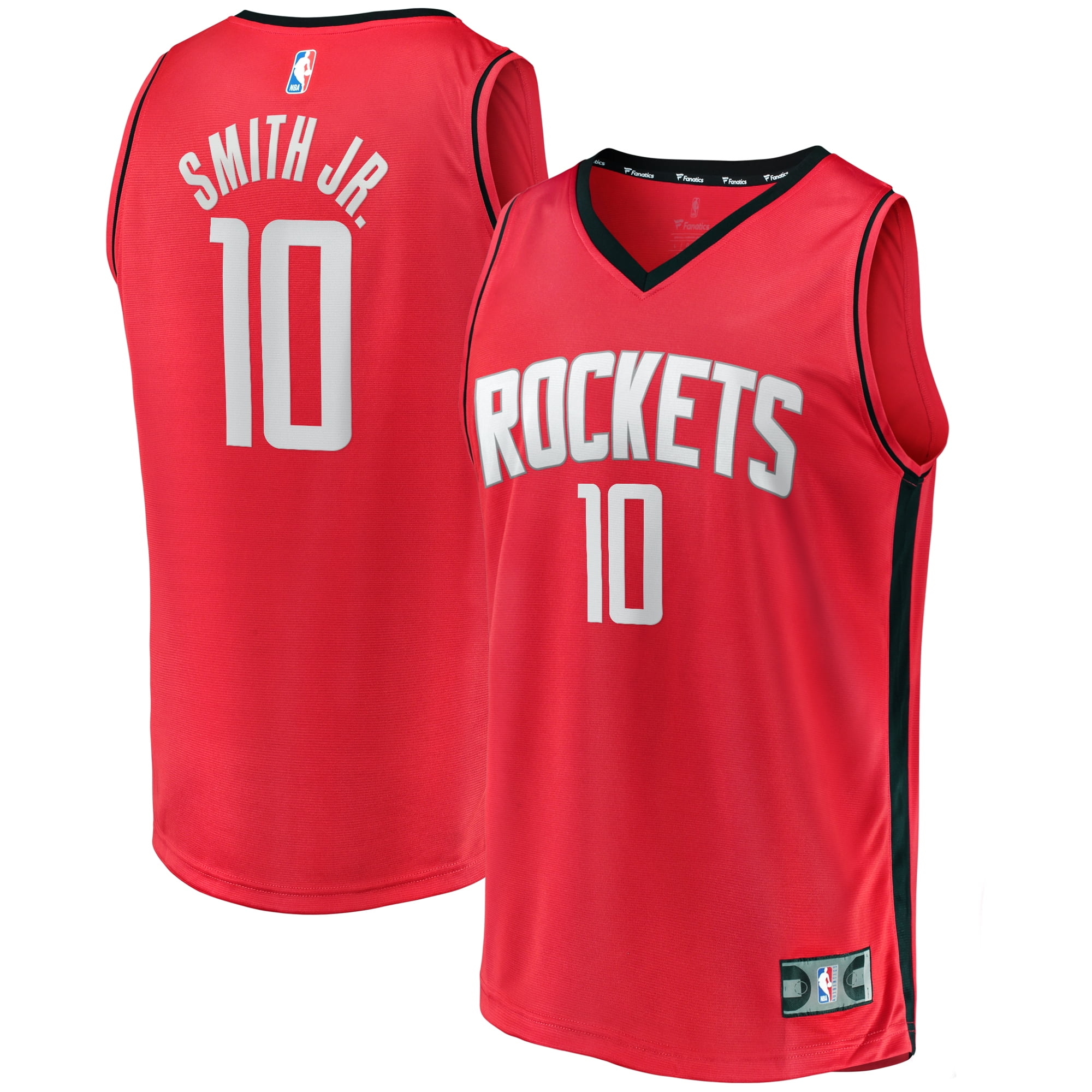 Men's Fanatics Jabari Smith Jr. Red Houston Rockets Fast Break Replica ...