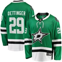 Men's Fanatics Jake Oettinger Kelly Green Dallas Stars Home Breakaway Player Jersey
