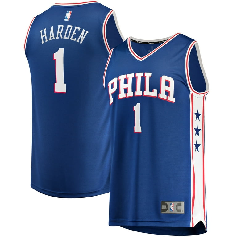 Blue 76ers jersey hotsell