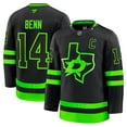 thumbnail image 1 of Men's Fanatics Jamie Benn Black Dallas Stars Alternate Premium Jersey, 1 of 6