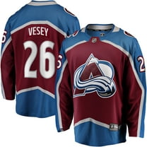 Men's Fanatics Jimmy Vesey Burgundy Colorado Avalanche Home Breakaway Jersey