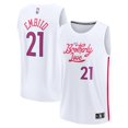 thumbnail image 1 of Men's Fanatics Joel Embiid White Philadelphia 76ers Fastbreak Jersey - City Edition, 1 of 3