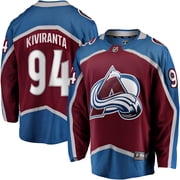 Mens Fanatics Joel Kiviranta Maroon Colorado Avalanche Home Premier Breakaway Player Jersey
