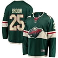 thumbnail image 1 of Men's Fanatics Jonas Brodin Green Minnesota Wild Breakaway Jersey, 1 of 3