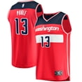 thumbnail image 1 of Youth Fanatics Jordan Poole Red Washington Wizards Fast Break Player Jersey - Icon Edition, 1 of 3