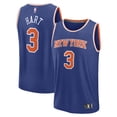 thumbnail image 1 of Men's Fanatics Josh Hart Blue New York Knicks Fast Break Replica Player Jersey - Icon Edition, 1 of 3