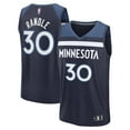 thumbnail image 1 of Men's Fanatics Julius Randle Navy Minnesota Timberwolves Fast Break Replica Player Jersey - Icon Edition, 1 of 3