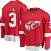 Men's Fanatics Justin Holl Red Detroit Red Wings Home Breakaway Jersey