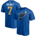 thumbnail image 1 of Men's Fanatics Keith Tkachuk Blue St. Louis Blues Authentic Stack Retired Player Nickname & Number T-Shirt, 1 of 3