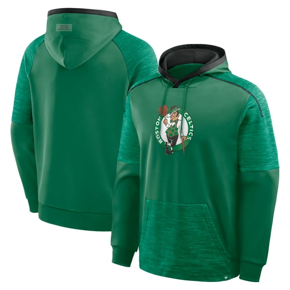 Men's Fanatics Kelly Green Boston Celtics Pick & Roll Defender Pullover Hoodie