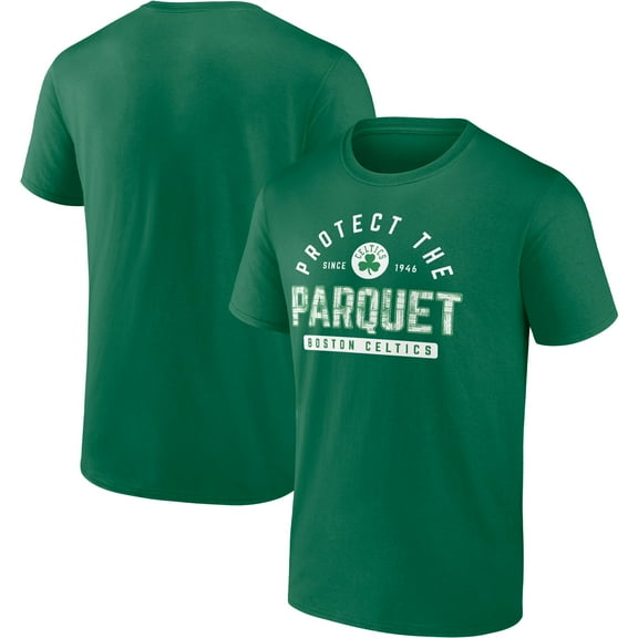 Men's Fanatics Kelly Green Boston Celtics Protect The Parquet Hometown Collection T-Shirt