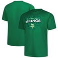 thumbnail image 1 of Men's Fanatics Kelly Green Minnesota Vikings Big & Tall Celtic T-Shirt, 1 of 3
