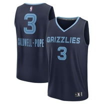 Men's Fanatics Kentavious Caldwell-Pope Navy Memphis Grizzlies Fast Break Replica Player Jersey - Icon Edition