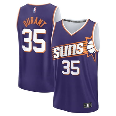 Men's Fanatics Kevin Durant Purple Phoenix Suns Fast Break Replica Player Jersey - Icon Edition