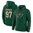 thumbnail image 1 of Men's Fanatics Kirill Kaprizov-Green Minnesota Wild Authentic Stack Name & Number Hoodie, 1 of 2