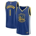 thumbnail image 1 of Men's Fanatics Kyle Anderson Royal Golden State Warriors Fast Break Replica Player Jersey - Icon Edition, 1 of 3