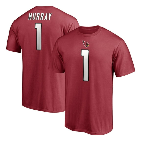 Men's Fanatics Kyler Murray Cardinal Arizona Cardinals Athletic Coordinator T-Shirt