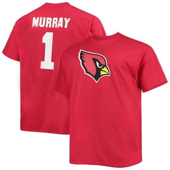 Men's Fanatics Kyler Murray Cardinal Arizona Cardinals Big & Tall Player Name & Number T-Shirt