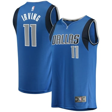 Men's Fanatics Kyrie Irving Blue Dallas Mavericks Fast Break Replica Player Jersey - Icon Edition