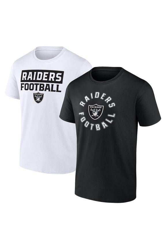 Men's Fanatics Las Vegas Raiders Serve T-Shirt Combo Pack
