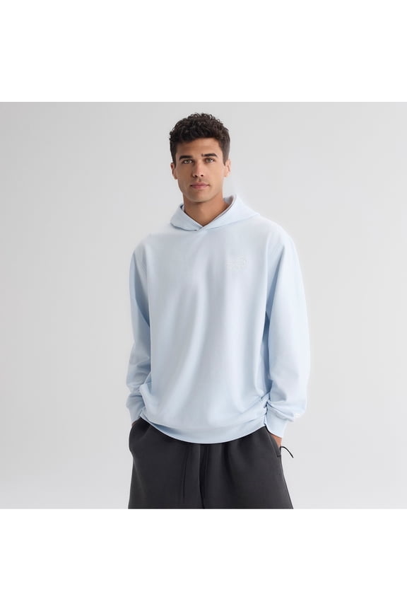 Men's Fanatics Light Blue Buffalo Bills Clutch Tri-Blend Hoodie