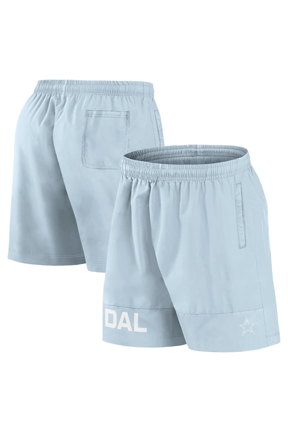 Men's Fanatics Light Blue Dallas Cowboys Elements Shorts