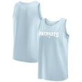 thumbnail image 1 of Men's Fanatics Light Blue New England Patriots Elements Tank Top, 1 of 3