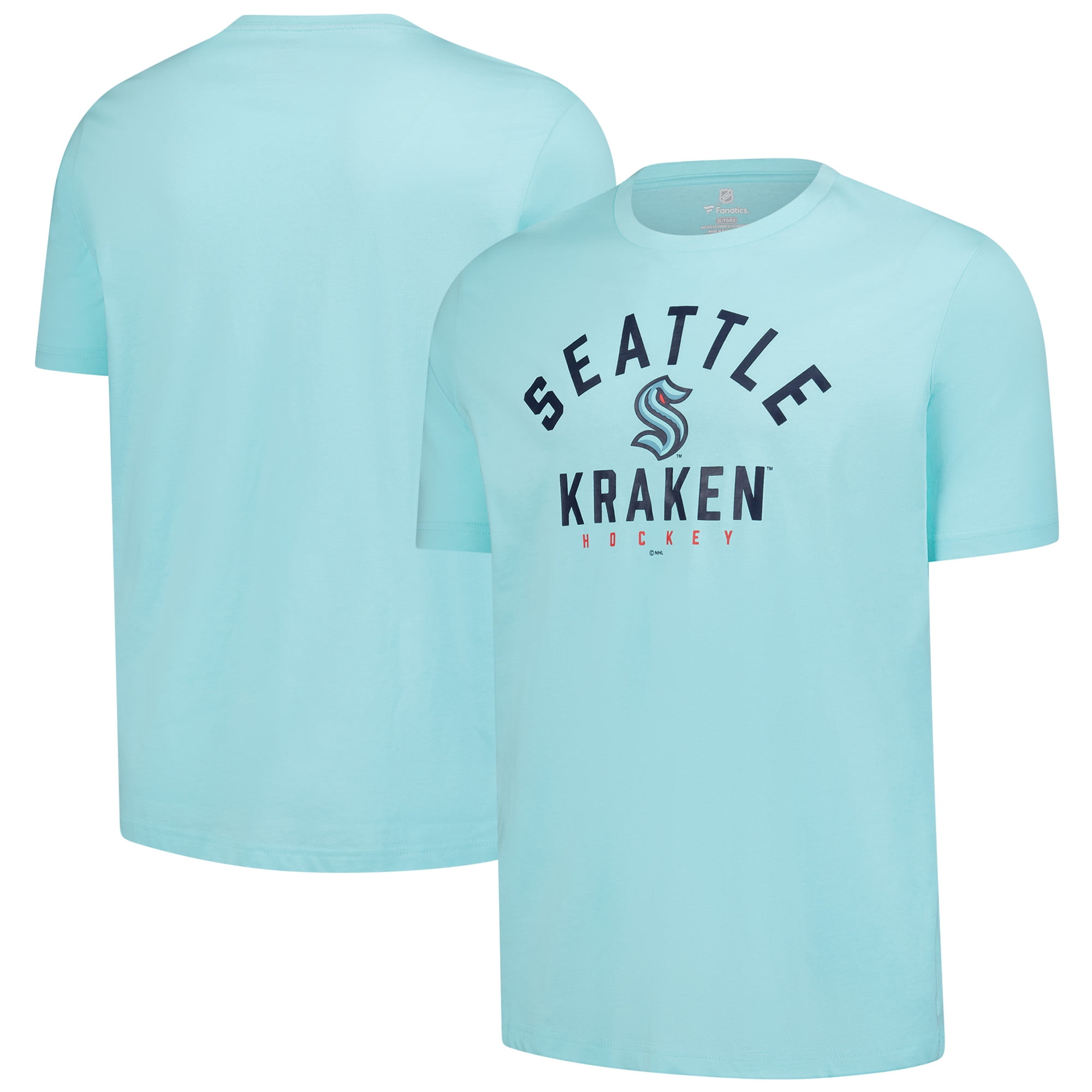 Men's Fanatics Light Blue Seattle Kraken T-Shirt