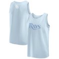 thumbnail image 1 of Men's Fanatics Light Blue Tampa Bay Rays Elements Tank Top, 1 of 3